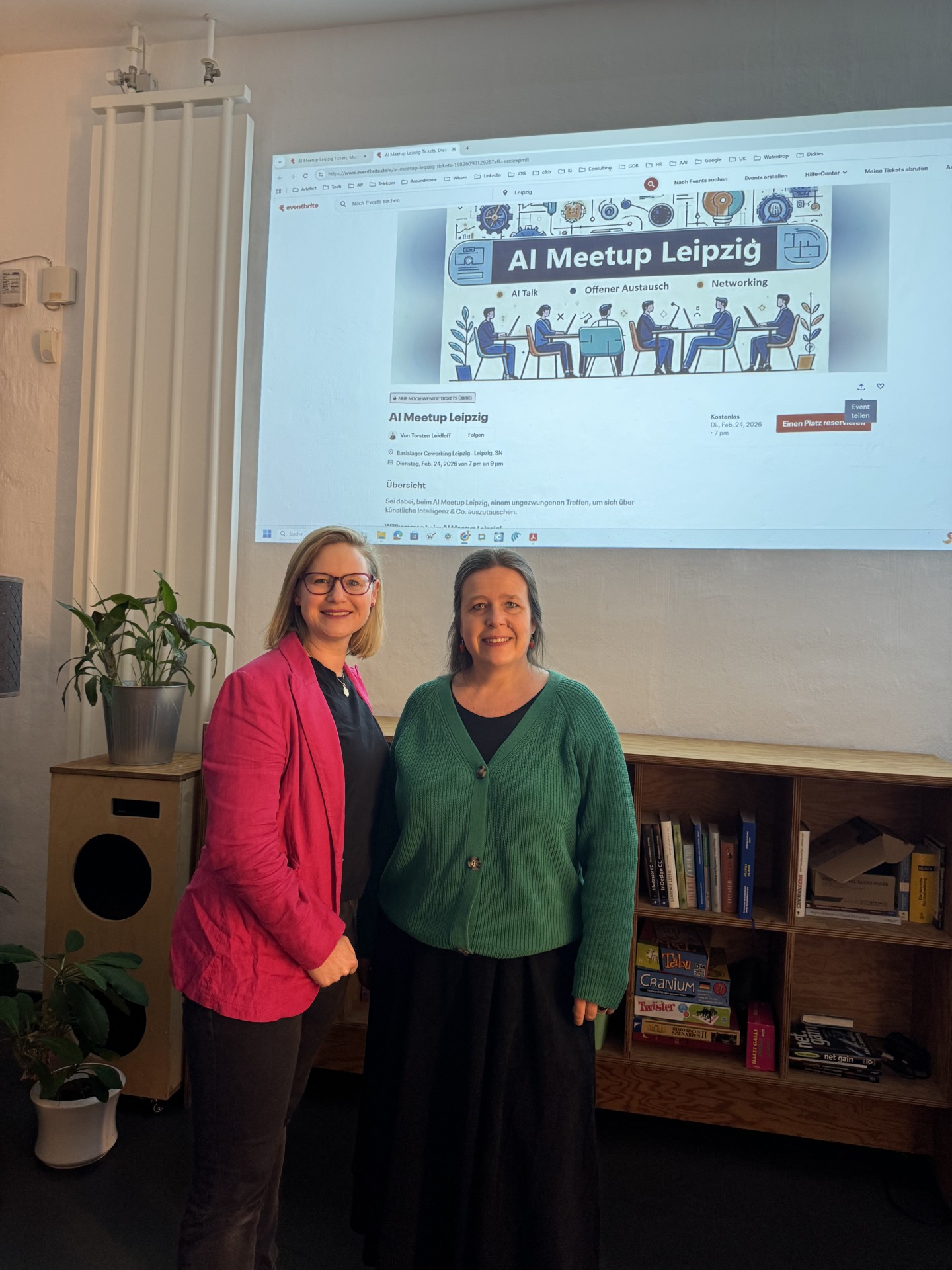 KMI beim AI Meetup im Basislager