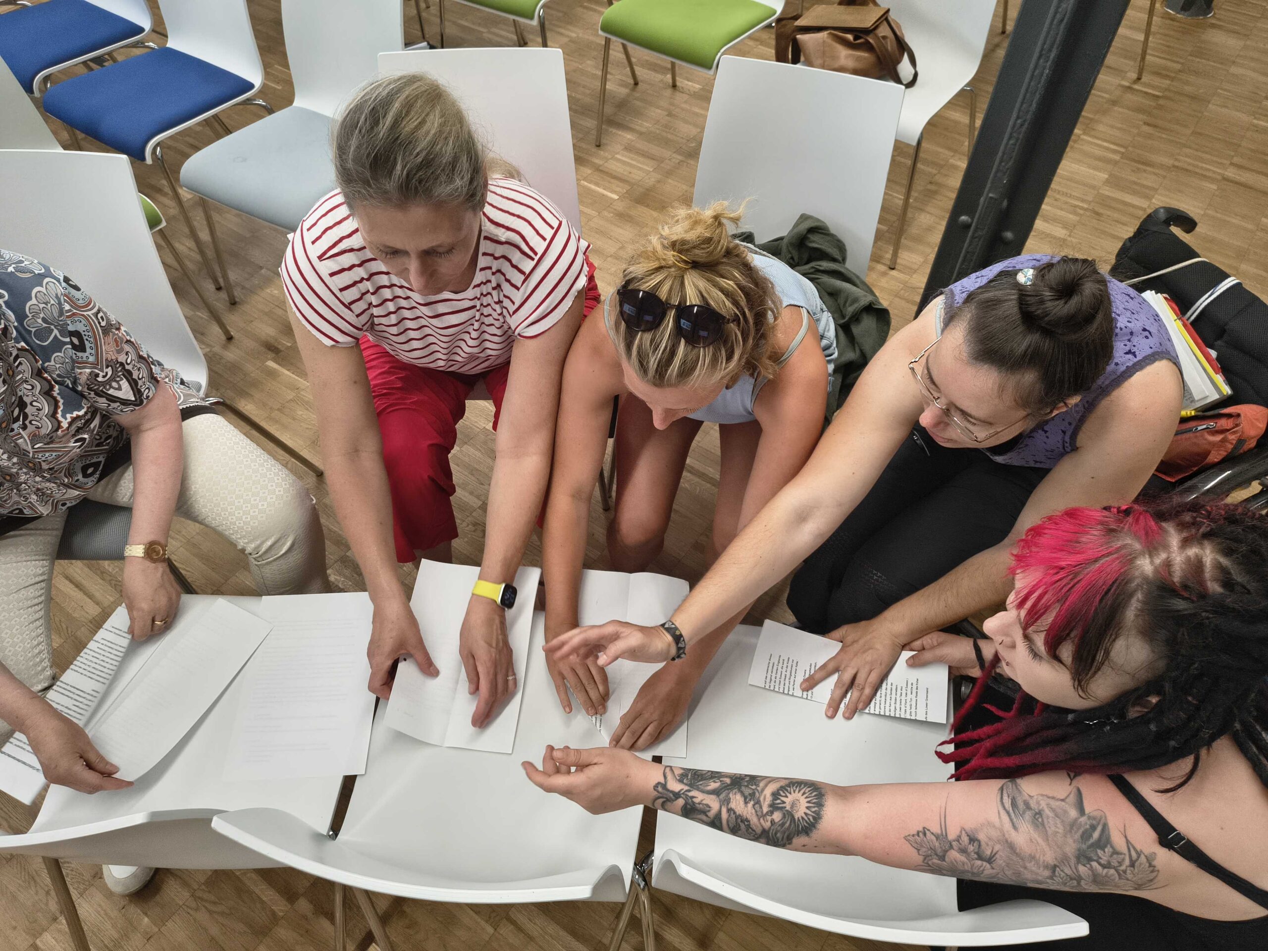 Abbildung der Roots Transferformate 5