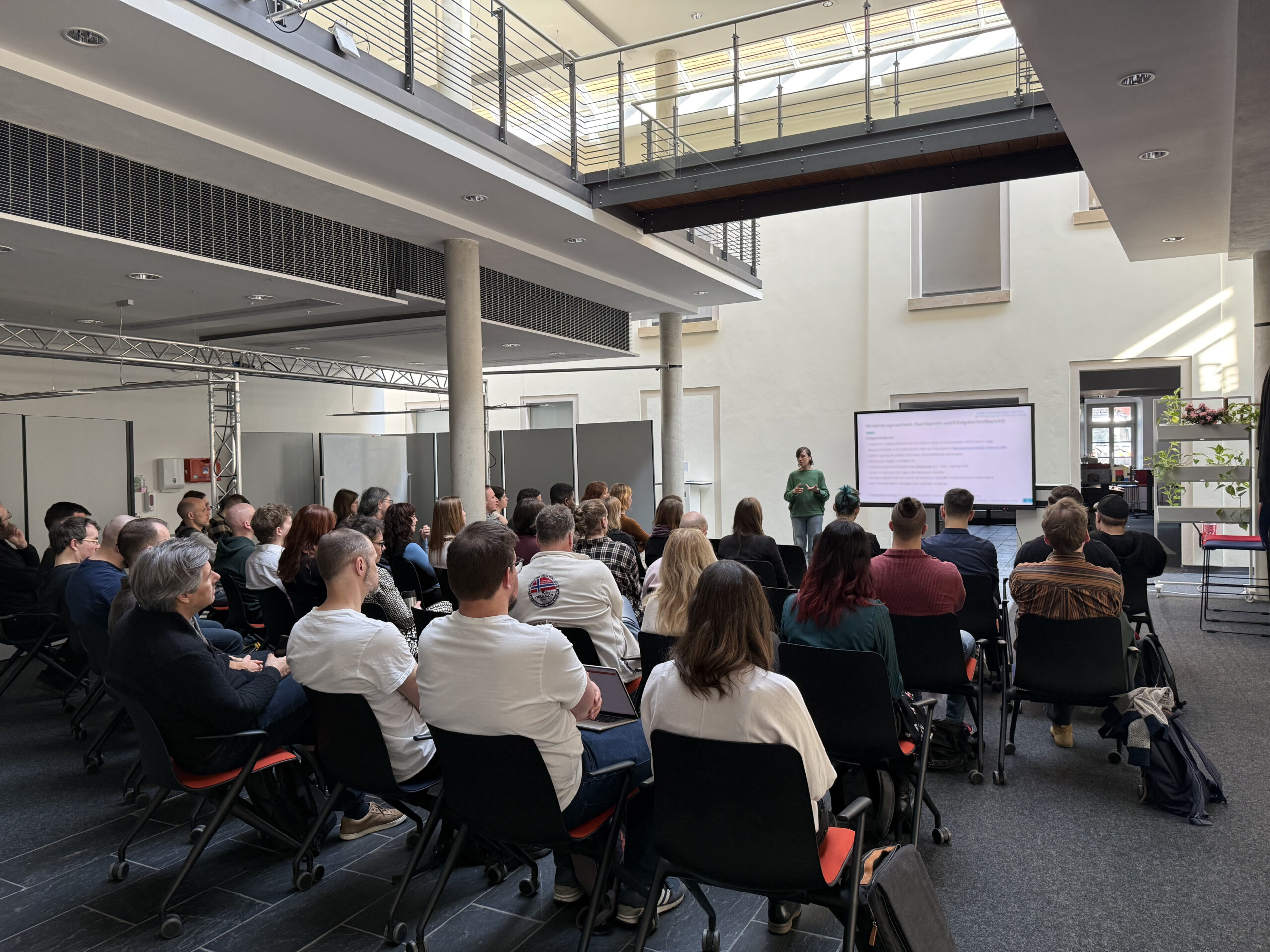 Begrüßung und Präsentation durch den Projektträger