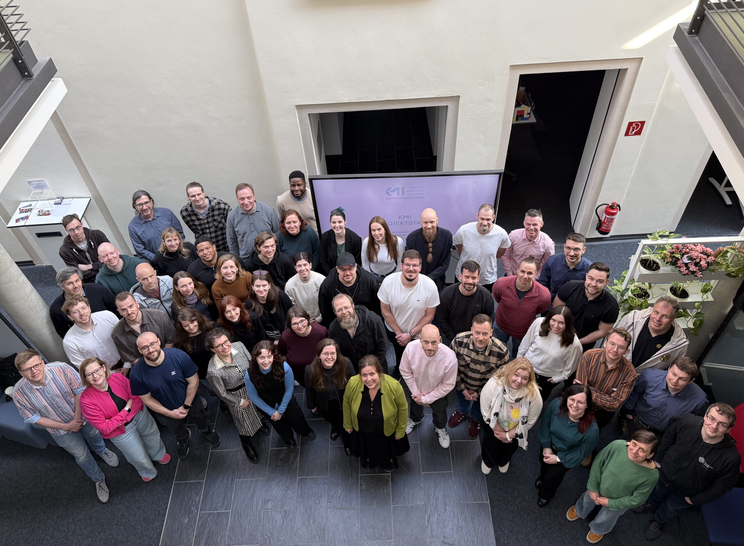 Gruppenfoto des Konsortiums