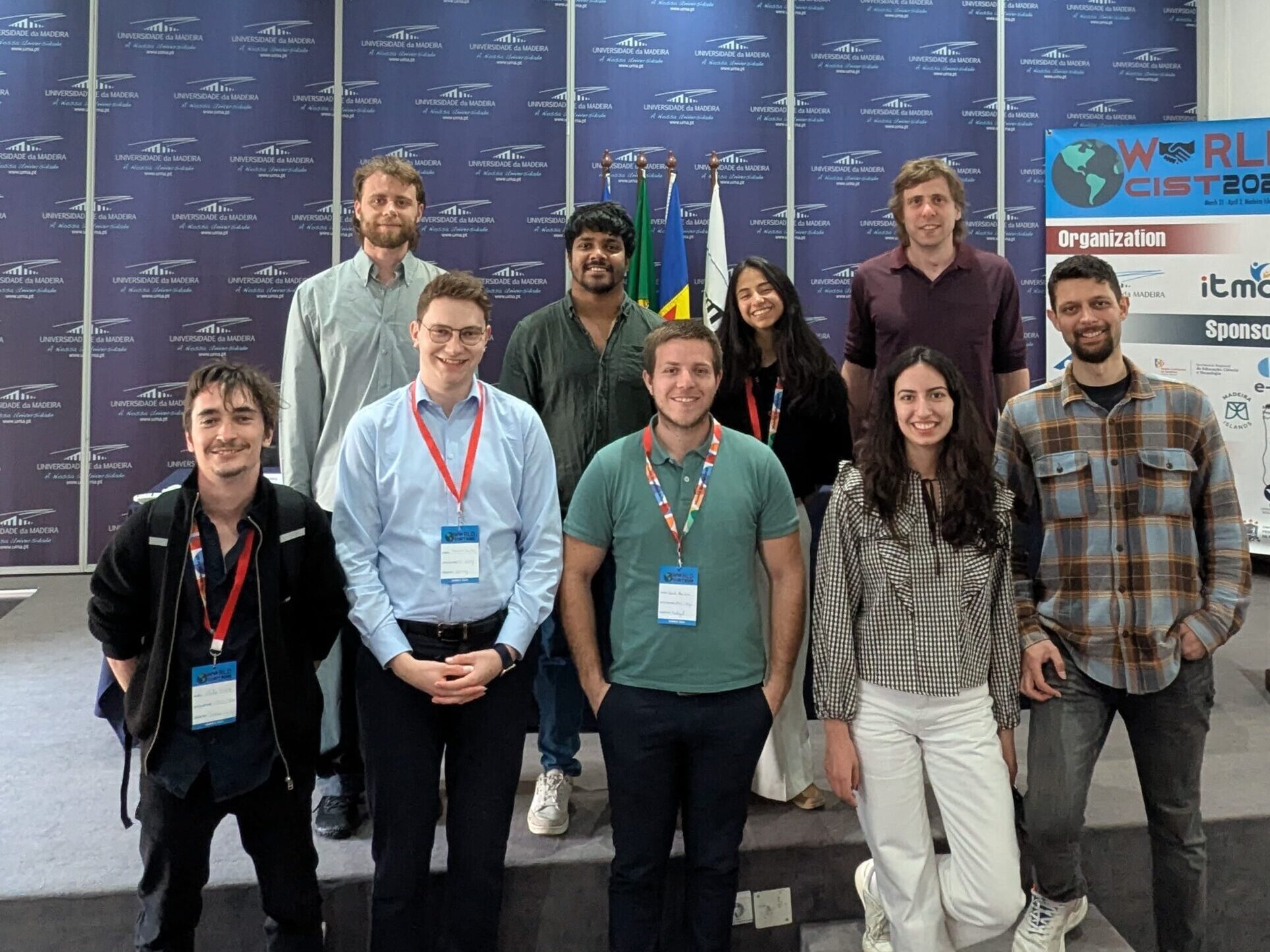 Gruppenfoto auf der Konferenz WorldCIST’26