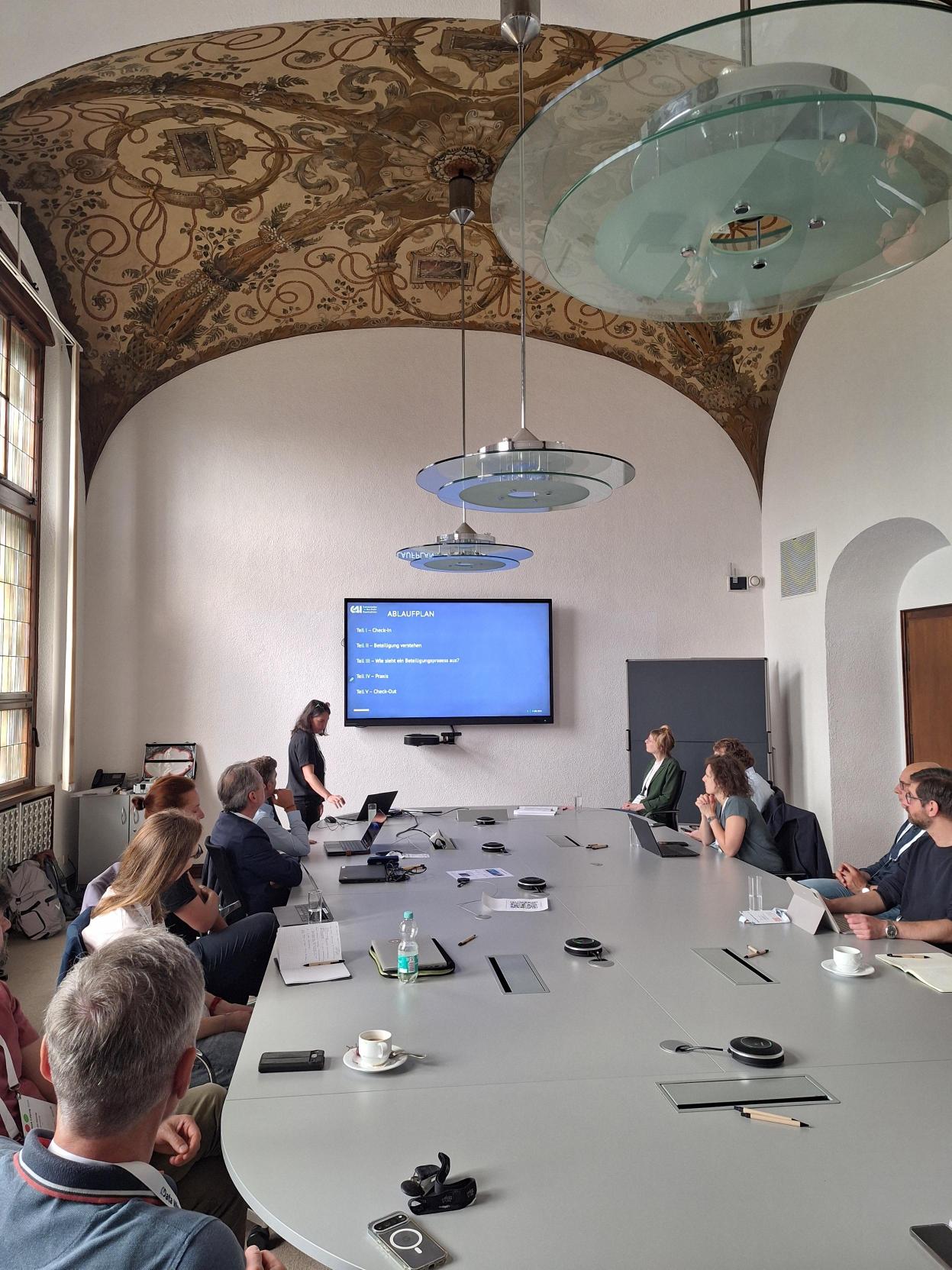 Workshopsetting des Teilprojekts ROOTS