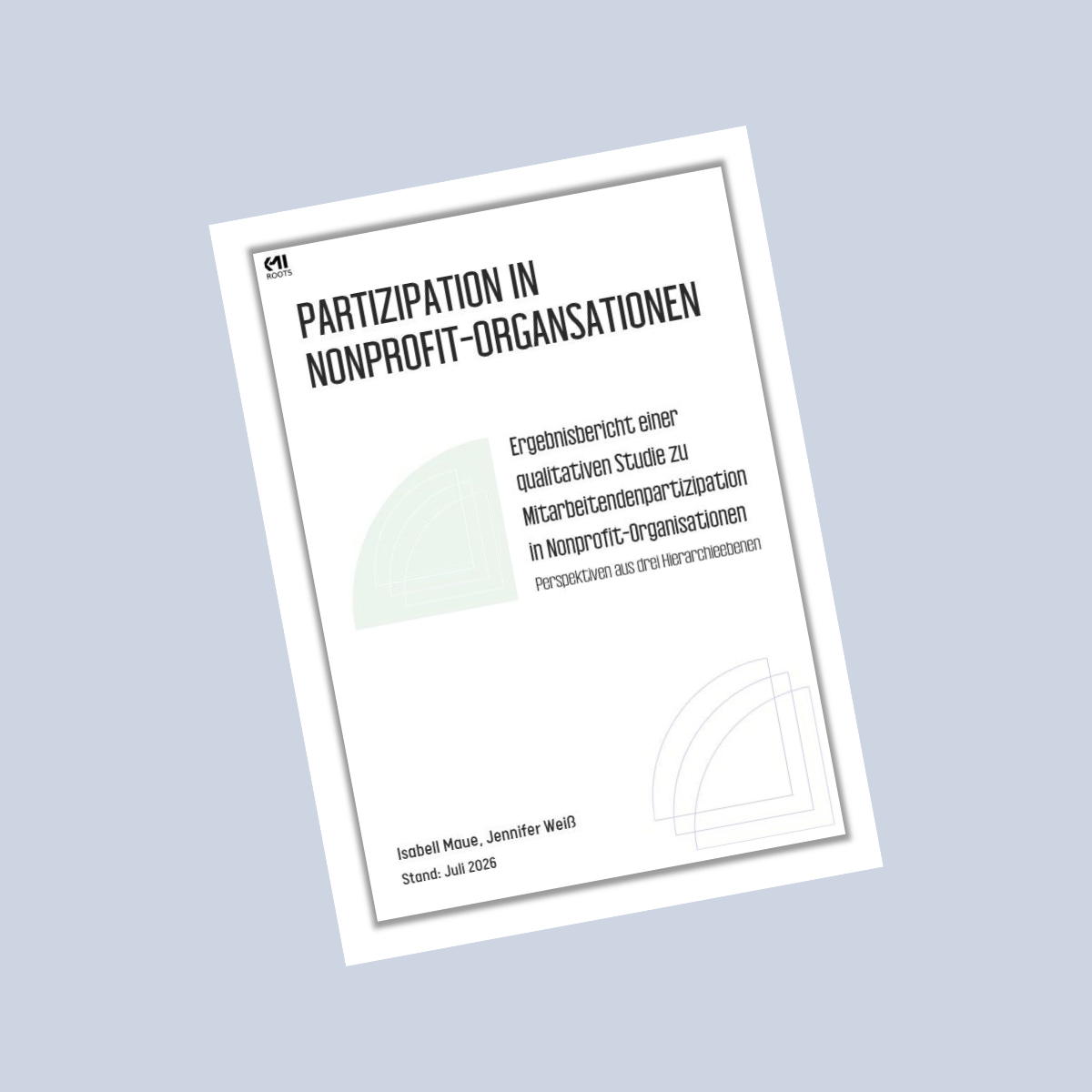 Ergebnisbericht NPO Cover Grafik